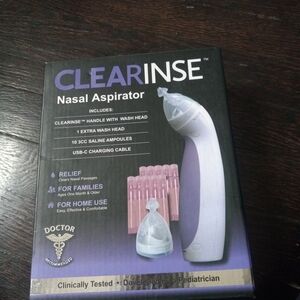 CLEARinse Nasal Aspirator Nasal Congestion Relief - Suitable for All Ages